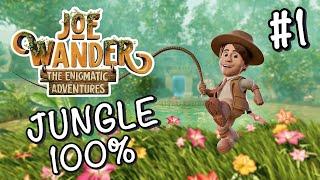 JOE WANDER Part 1 - Jungle 100% Walkthrough Gameplay (All Coins)