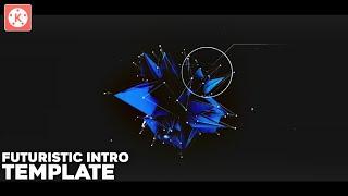 How To Make Futuristic Intro Template | Kinemaster Tutorial