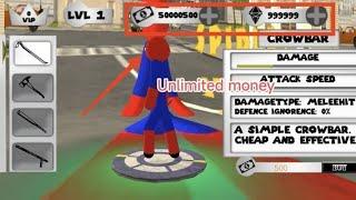 Stickman Spider Rope Hero Gangstar City Gameplay