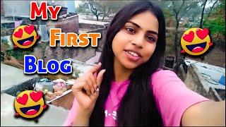 My frist blog , garima ka first blog, first blog me main kaisi hoon ?