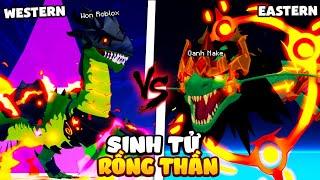 WonR THỬ THÁCH Eastern Dragon VS Western Dragon CHỌN RA RỒNG THẦN MẠNH NHẤT trong BLOX FRUITS ?