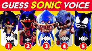 Guess The Sonic the Hedgehog 3 Character by Voice #2  Sonic the Hedgehog 3 Movie Quiz |  fastQuiz