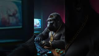  Unleashing the Gaming Beast! Meet the Gorilla Gamer Dominating the Virtual World! 