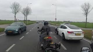 Laatste AVD (verkeersdeelname) motorrijles voor het examen, wat zal de uitslag zijn?!