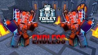 HYPER UPGRADED TITAN SPEAKERMAN VS ENDLESS MODE IN TOILET TOWER DEFENSE!