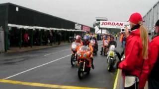 One-of-a-kind Laverda V6 in action