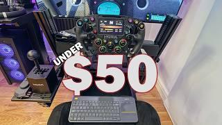 10 MUST HAVE SIM Racing Accessories UNDER $50