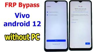 Frp Bypass google account all Vivo android 12 without PC