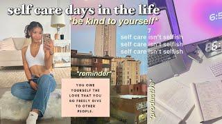 cozy self care vlog  how to stop negative self talk (productive days in the life)