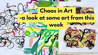 Embracing the chaos in my art