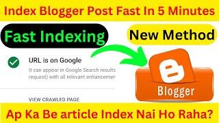 How To Quickly Index Blogger New Post Through Google API Instant Indexing For Blogger New Method 