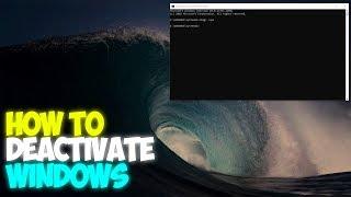 How To Deactivate Windows By Removing Product Key | 2024