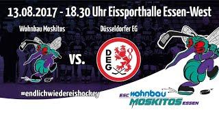 ESC Wohnbau Moskitos Essen vs Düsseldorfer EG 13.8.2017