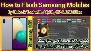 How to flash Samsung Mobiles with Unlock Tool with official firmware | 2025