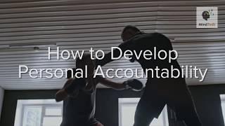 How to Develop Personal Accountability