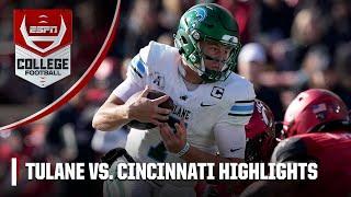 Tulane Green Wave vs. Cincinnati Bearcats | Full Game Highlights