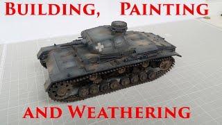 Building, Painting and Weathering: MiniArt Panzer III.D - Full Video Build