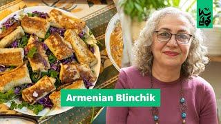 Armenian Blinchick  meat crepe ⌘ کرپ گوشت ارمنی