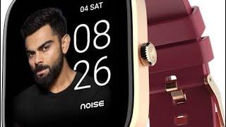 noise colourfit thrive smart watch (deepwine ) unboxing ⌚