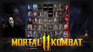 MORTAL KOMBAT 11 - ULTIMATE CHARACTER ROSTER PREDICTION (49 Characters Inc. Kombat Pack DLC's)