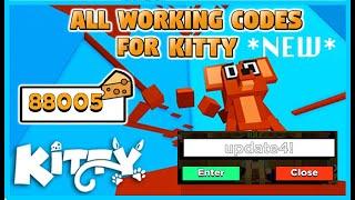 NEW KITTY CODES *UPDATE 4* ALL WORKING 2020 + OVER 25K Cheese| ROBLOX