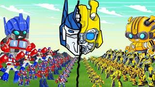 NEW ANIMATED TRANSFORMERS VIDEO: Brother Optimus | Skibidi Toilet Mine, Bumblebee Evolution, Kong AK