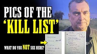 VANCE BOELTER'S "KILL LIST" RELEASED!! POLICE LIED!!!!!