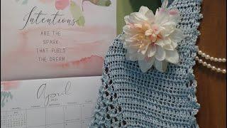 J's  Crochet - The April Rain Drop Lace Shawl. EP. 162. #laceshawl #diyfashion #knitting