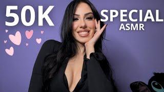 ASMR 50K SPECIAL |  +50 FAST AND AGGRESSIVE TRIGGERS  (ALL VISUALS AND MOST POPULAR TRIGGERS)