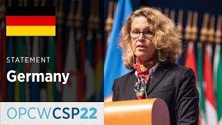 Germany Statement by Mrs Susanne Baumann at CSP-22