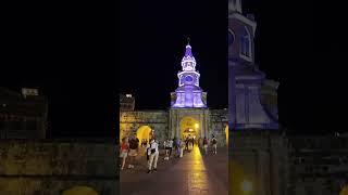 Clock tower in Cartagena #colombia #ctg