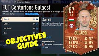 HOW TO COMPLETE GULACSI OBJECTIVES FAST! - 87 Rated FUT Centurions Peter Gulacsi Objective - FIFA 23