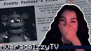 Playing Five Nights at Freddy's for the first time EVER | Five Nights at Freddy's