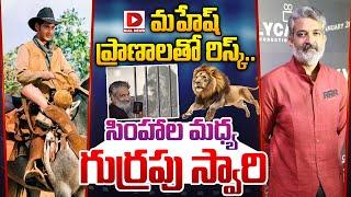 మహేష్ ప్రాణాలతో రిస్క్.. సింహాల మధ్య గుర్రపు స్వారి | Mahesh Babu | Rajamouli | Dial Telugu