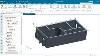 NX 2312 What's New in AEC/BIM - Wall Trim Options