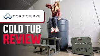 Nordic Wave Cold Tub Review: A Sleek Vertical Plunge Tank!