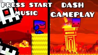 Dash with Press Start music syncs PERFECTLY