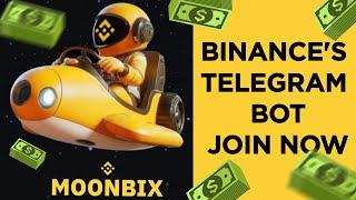 MoonBix Binance's Telegram bot - Start earning now