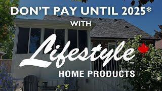 Don't Pay until 2025* with Lifestyle Home Products