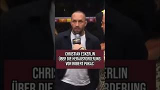 Christian Eckerlin Über die Herausforderung von Robert Pukac #mma #fighter #christian #eckerlin