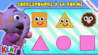 apprend les formes avec Kent | Vidéo d'apprentissage pour les enfants