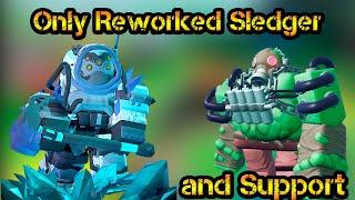 Only Reworked Sledger and Support Roblox Tower Defense Simulator