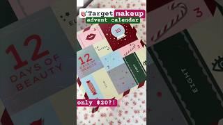 this was a STEAL  $20 Target MAKEUP ADVENT CALENDAR ️ #adventcalendar #giftideas #christmas