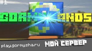 Первые GormyCoinы! Выживание на МОЁМ сервере GormyLands в Minecraft:PE с подписчиками! Часть 1