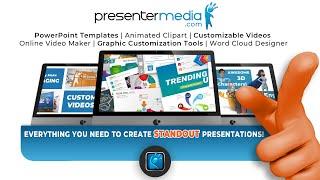 PresenterMedia: PowerPoint Templates and Standout Graphics and Videos - Design Excellence Unleashed!