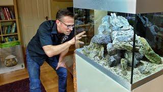 ROCK ONLY AQUASCAPE - Full Tutorial - Oase Highline 175
