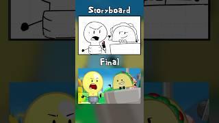 Truth or Flare | Storyboard vs Final Animation #inanimateinsanity