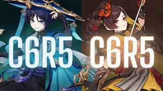 C6R5 Wanderer x C6R5 Chiori | 5.4 Spiral Abyss