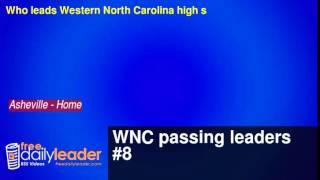 WNC passing leaders #8