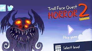 Troll Face Quest Horror 2 Special halloween All secrets IOS ANDROID Gameplay Walkthrough Прохождение